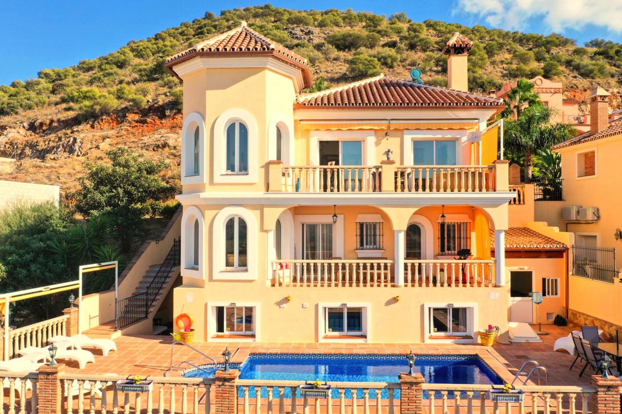 Villa Bella Vista Coín Exteriér fotografie